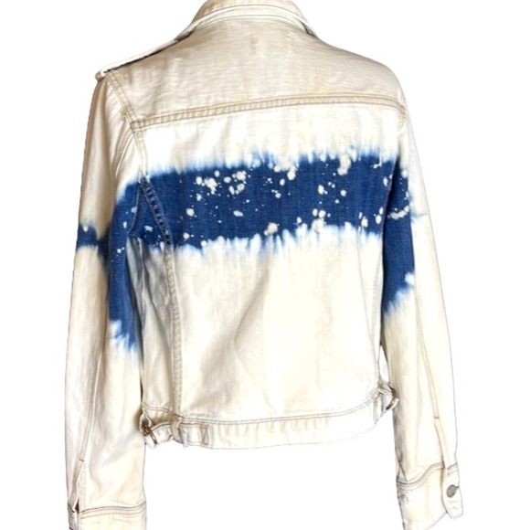 ANTHROPOLOGIE Mcguire Denim Distressed jacket - Picture 3 of 7